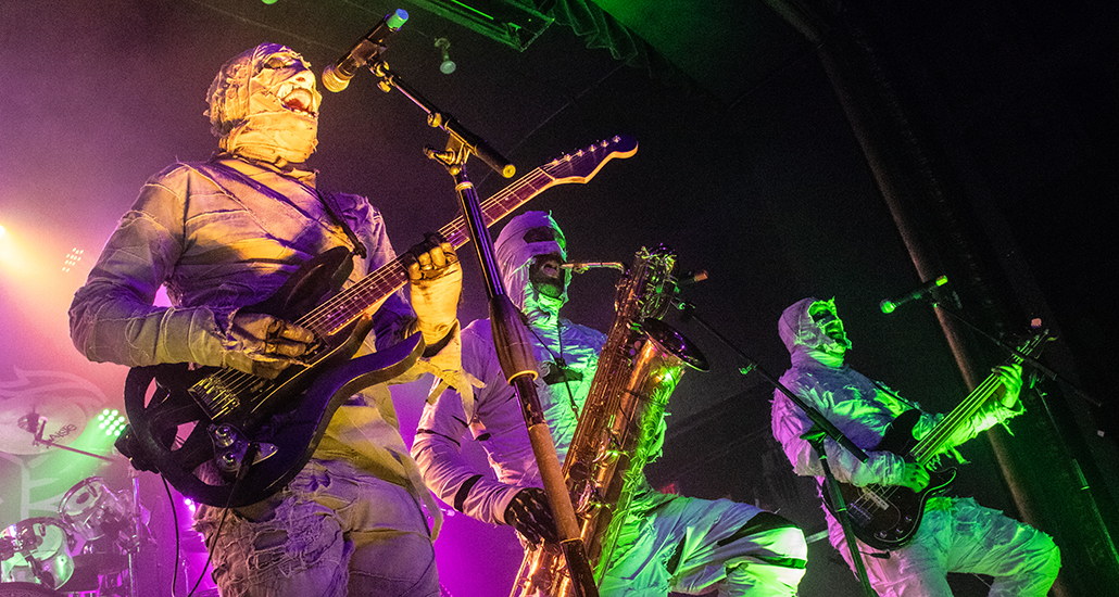 Here Come The Mummies live in concert